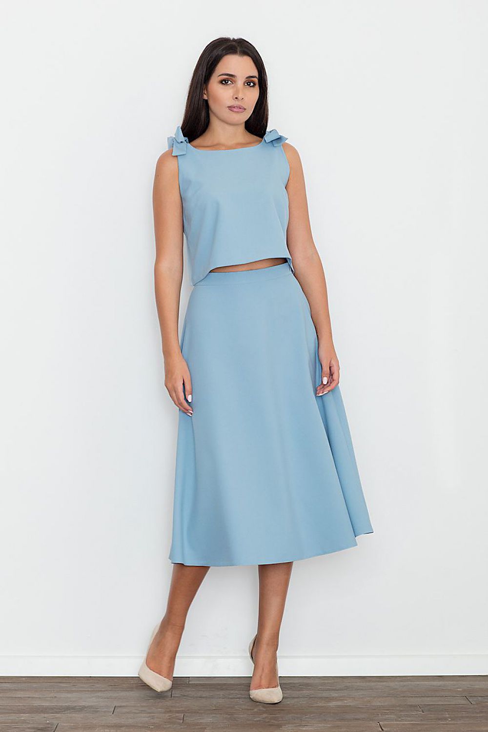  Spódnica Komplet Model M578 Blue - Figl 