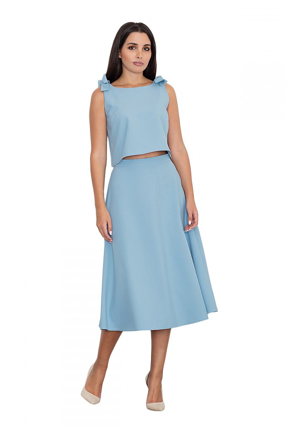  Spódnica Komplet Model M578 Blue - Figl 