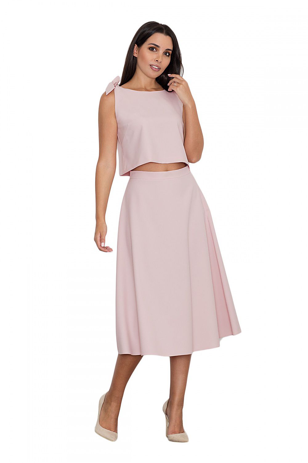  Spódnica Komplet Model M578 Pink - Figl 