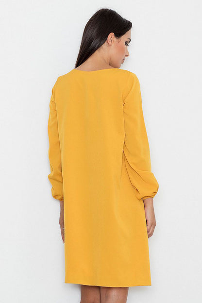  Sukienka Model M566 Yellow - Figl 