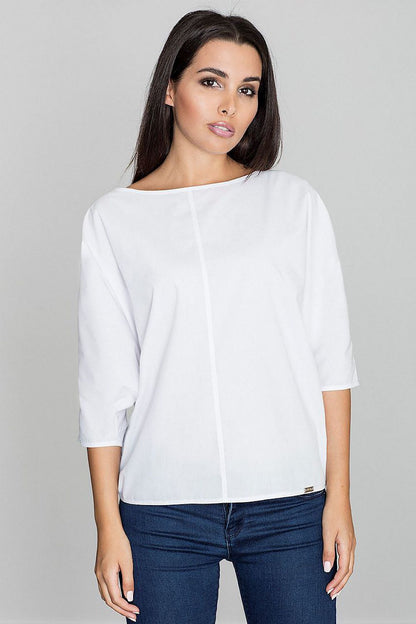   Bluzka Model M563 White - Figl 