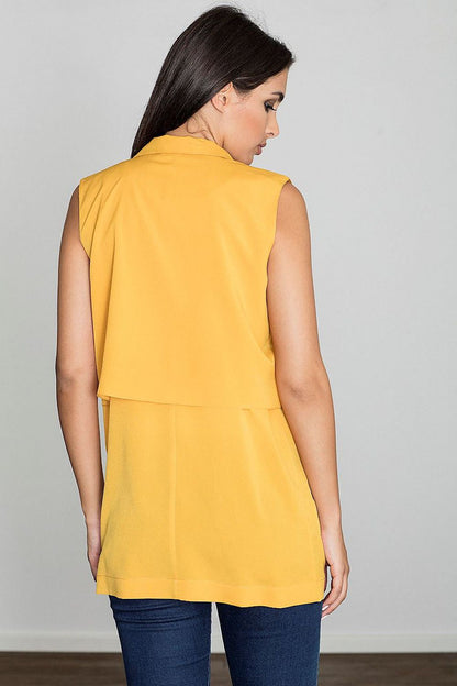   Kamizelka Damska Model M560 Yellow - Figl 