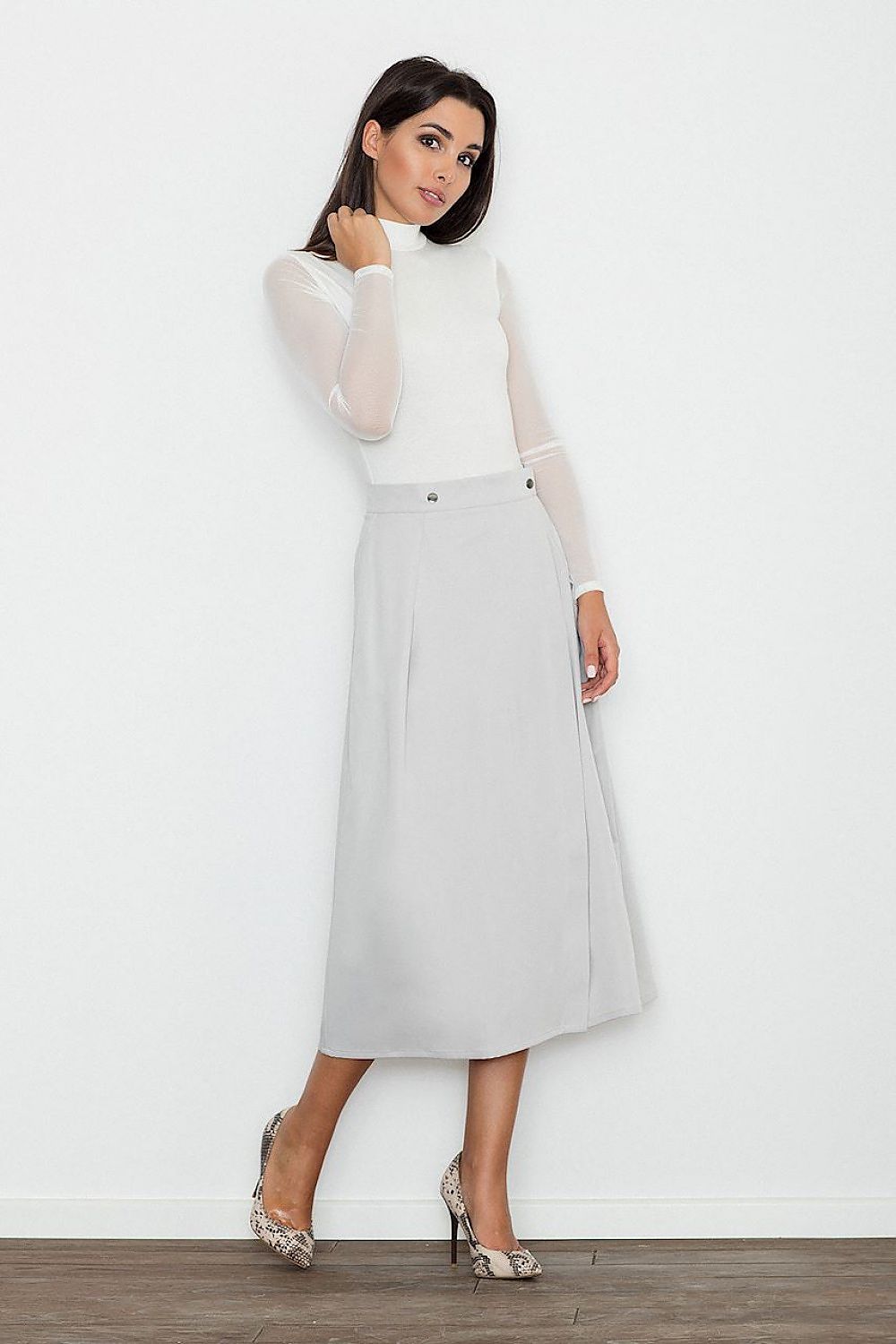  Spódnica Model M554 Grey - Figl 