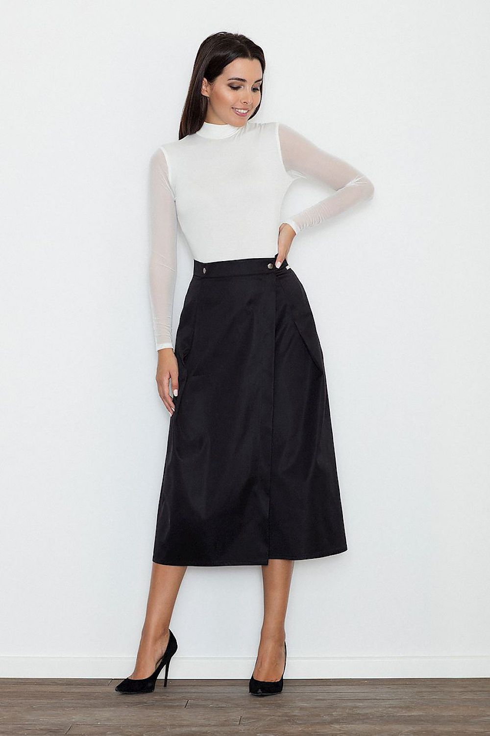  Spódnica Model M554 Black - Figl 