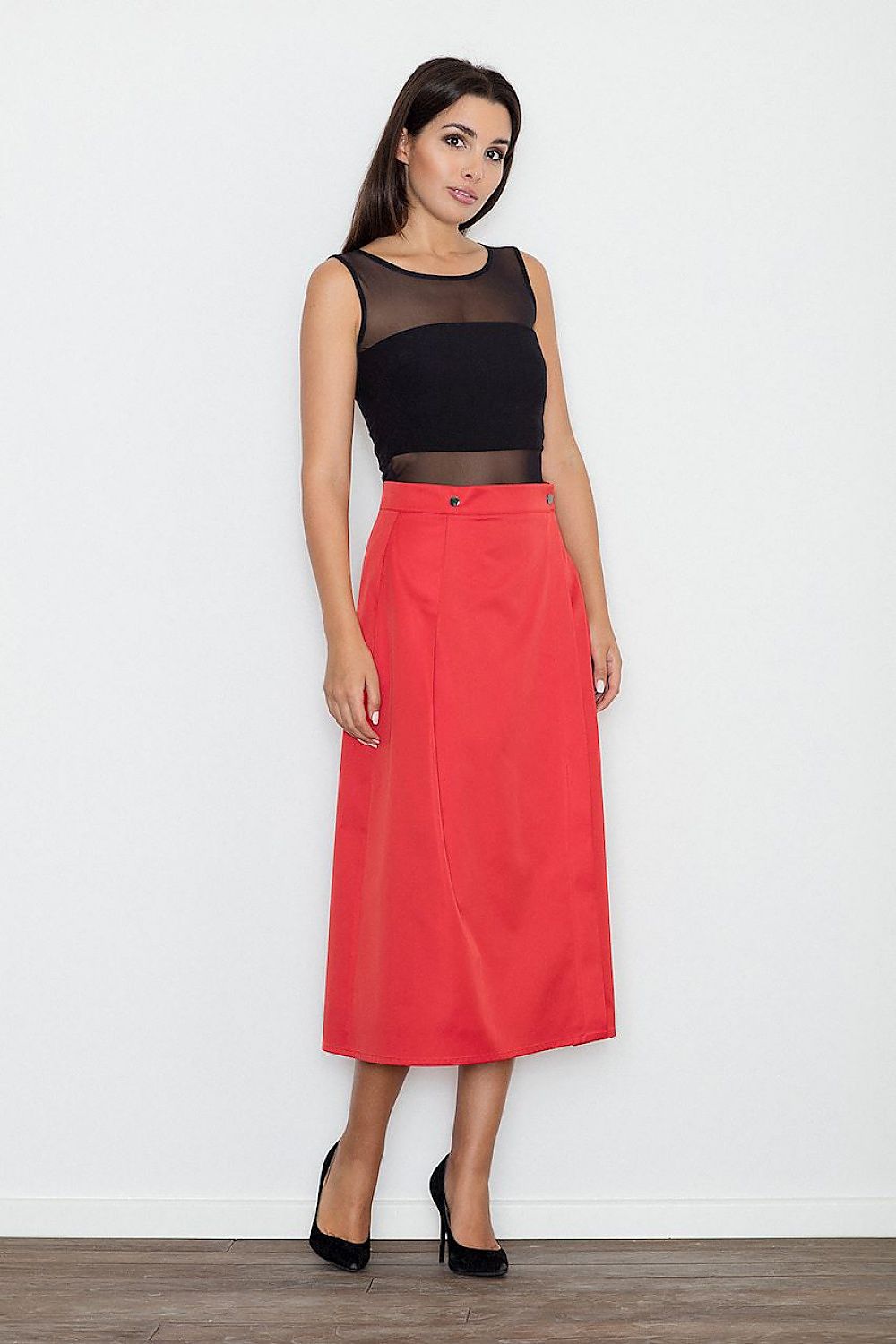  Spódnica Model M554 Red - Figl 