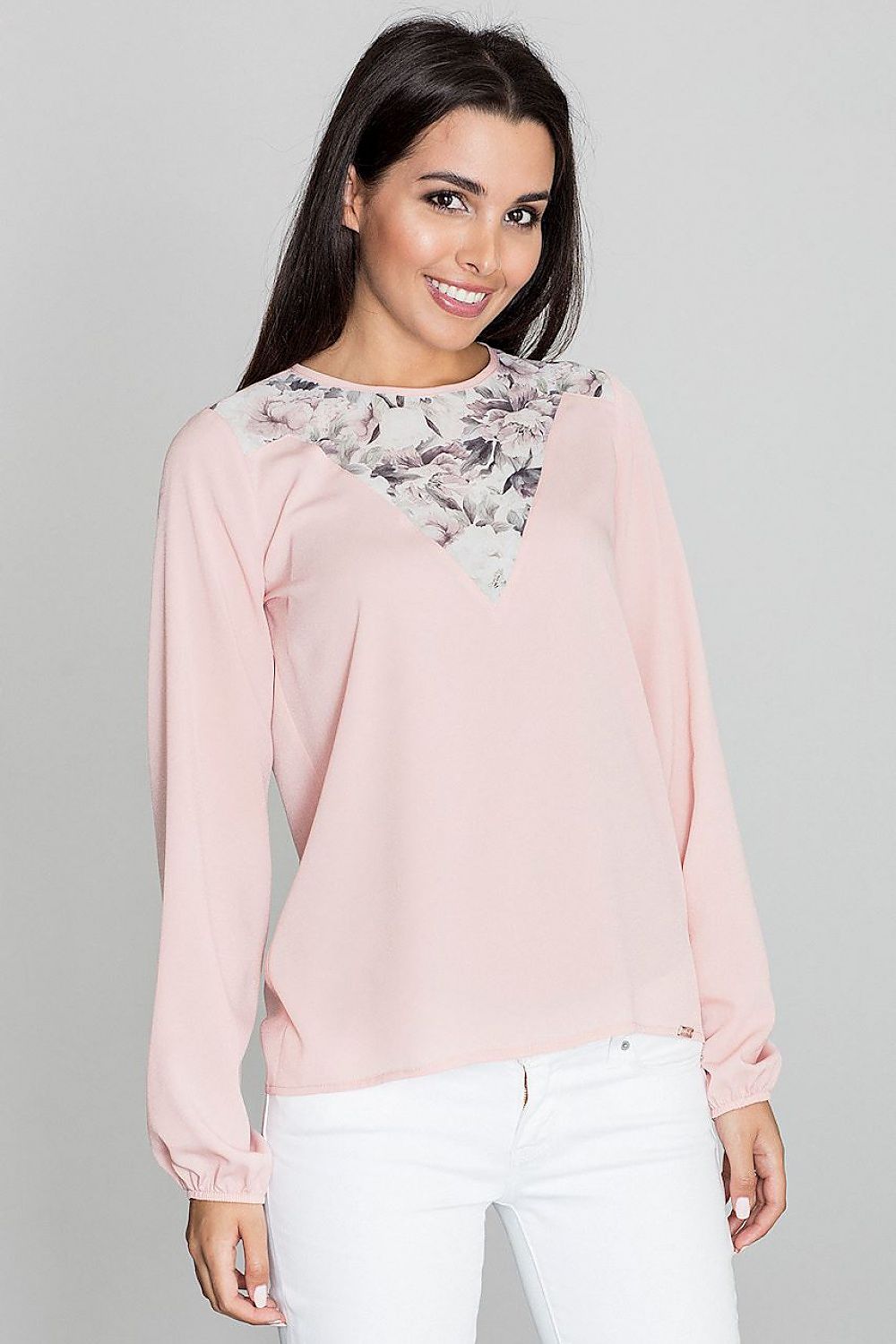   Bluzka Model M549 Pink - Figl 