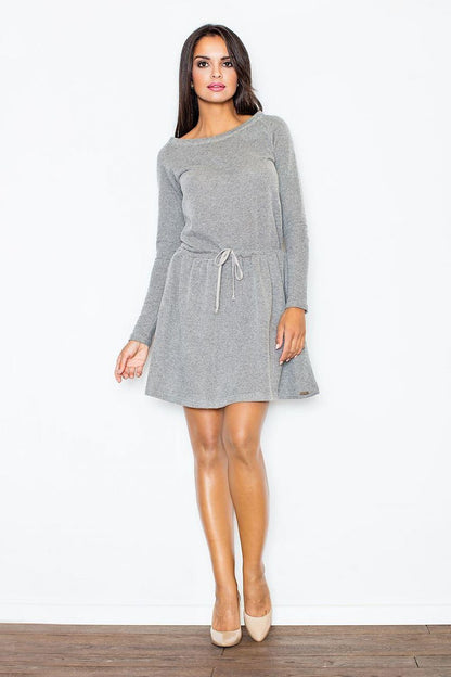  Sukienka Model 334 Dark Grey - Figl 