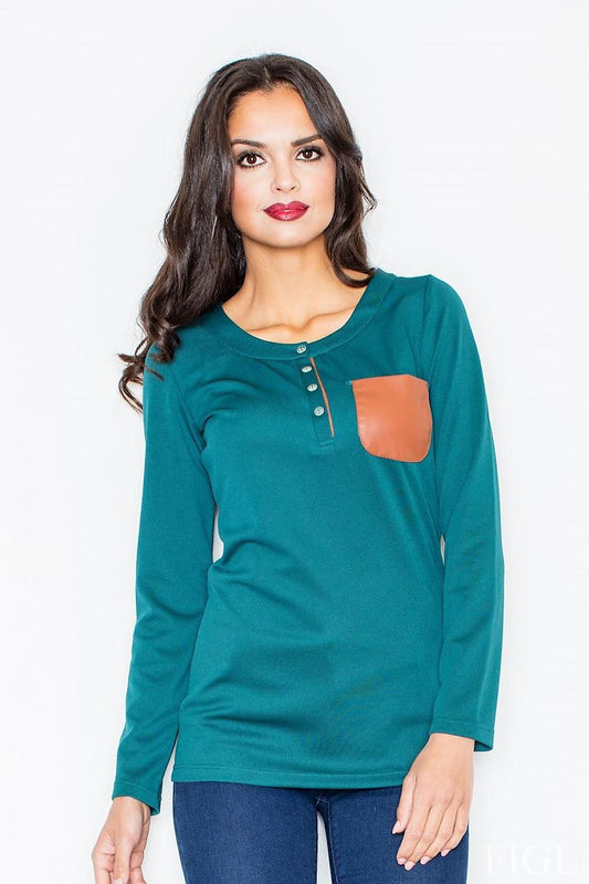   Bluzka Model M156 Green - Figl 