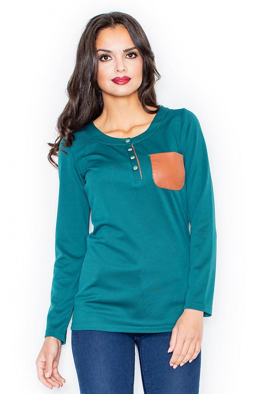   Bluzka Model M156 Green - Figl 