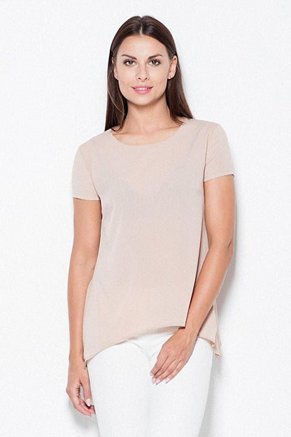   Bluzka Model VT084 Beige - Venaton 