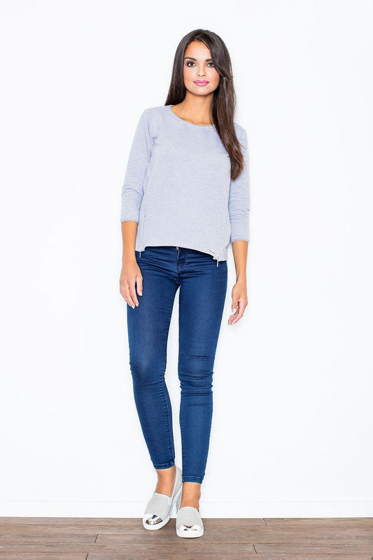   Bluza Damska Model 339 Grey - Figl 