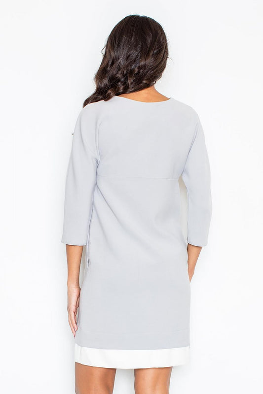  Sukienka Model 333 Grey - Figl 