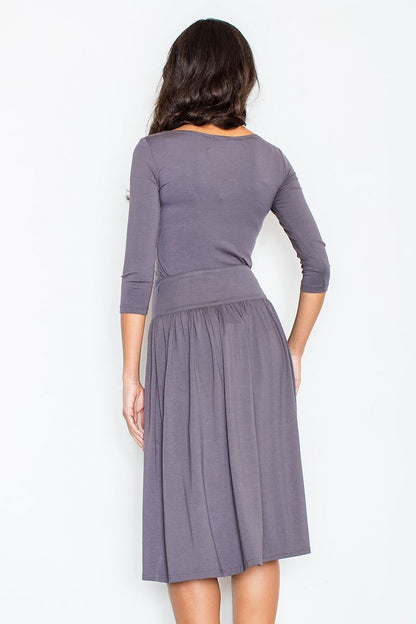  Sukienka Komplet Model 322 Grey - Figl 