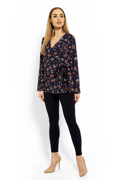   Bluzka Model 1626D Flowers - PeeKaBoo 