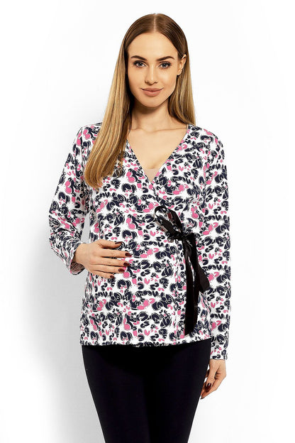   Bluzka Ciążowa Model 1626DC Cleo - PeeKaBoo 