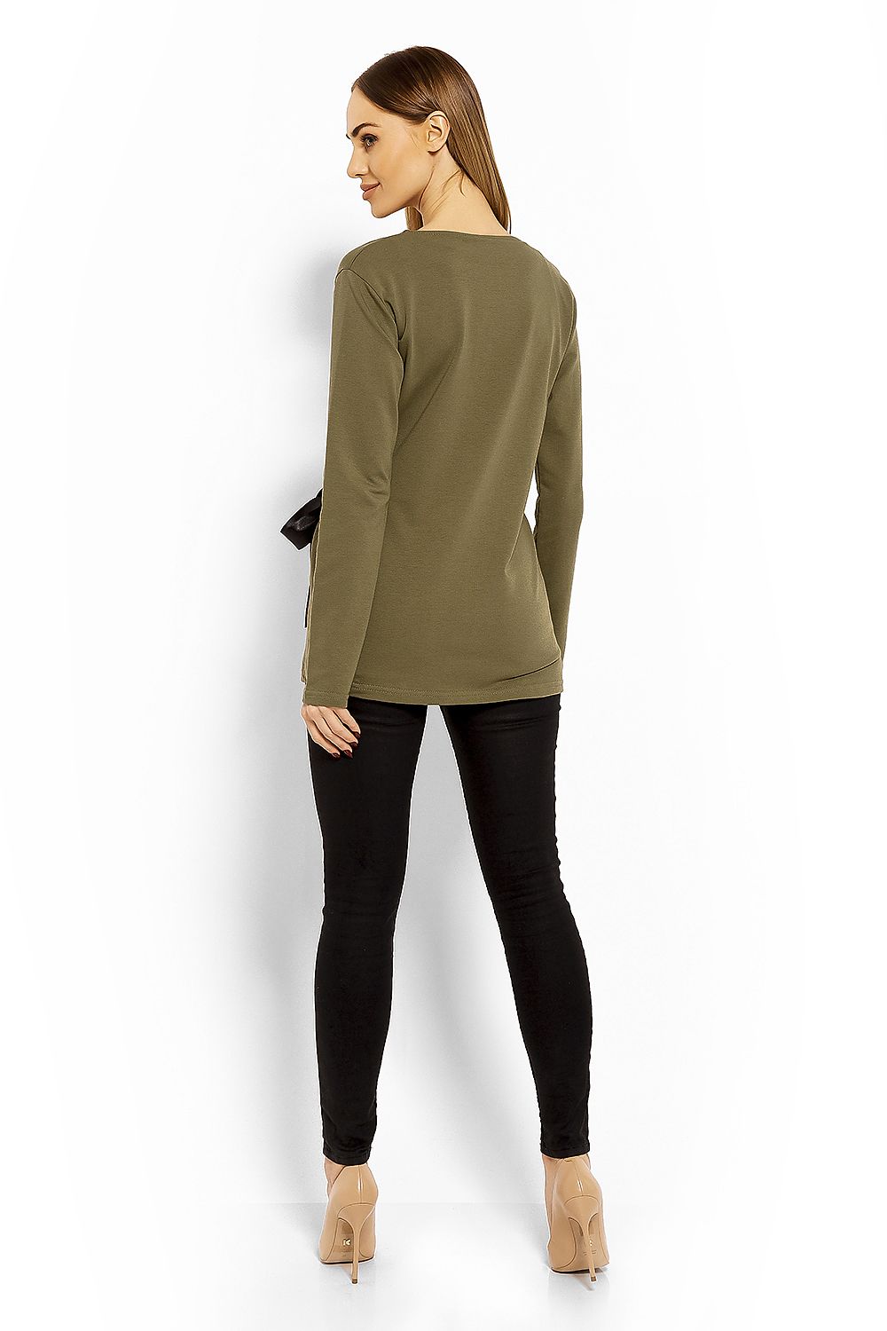   Bluzka Model 1626 Khaki - PeeKaBoo 