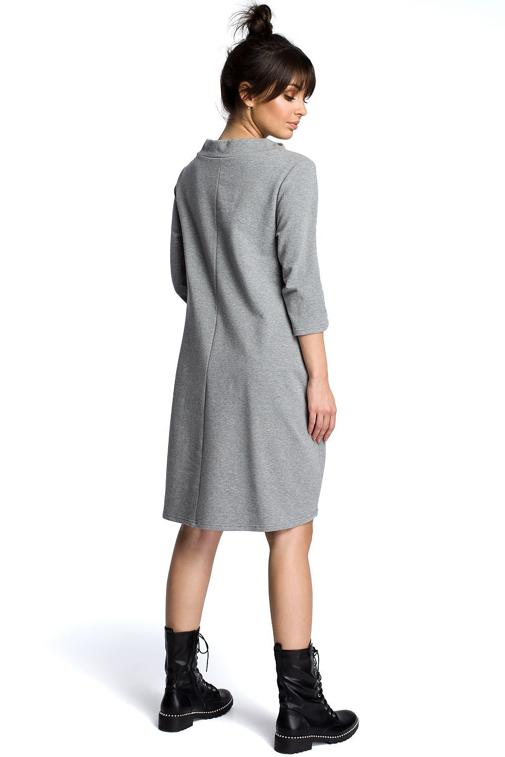  Sukienka Model B070 Grey - BeWear 