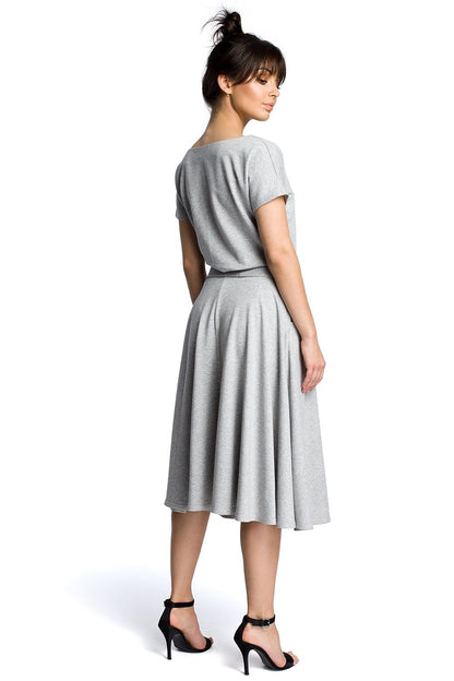  Sukienka Model B067 Grey - BeWear 