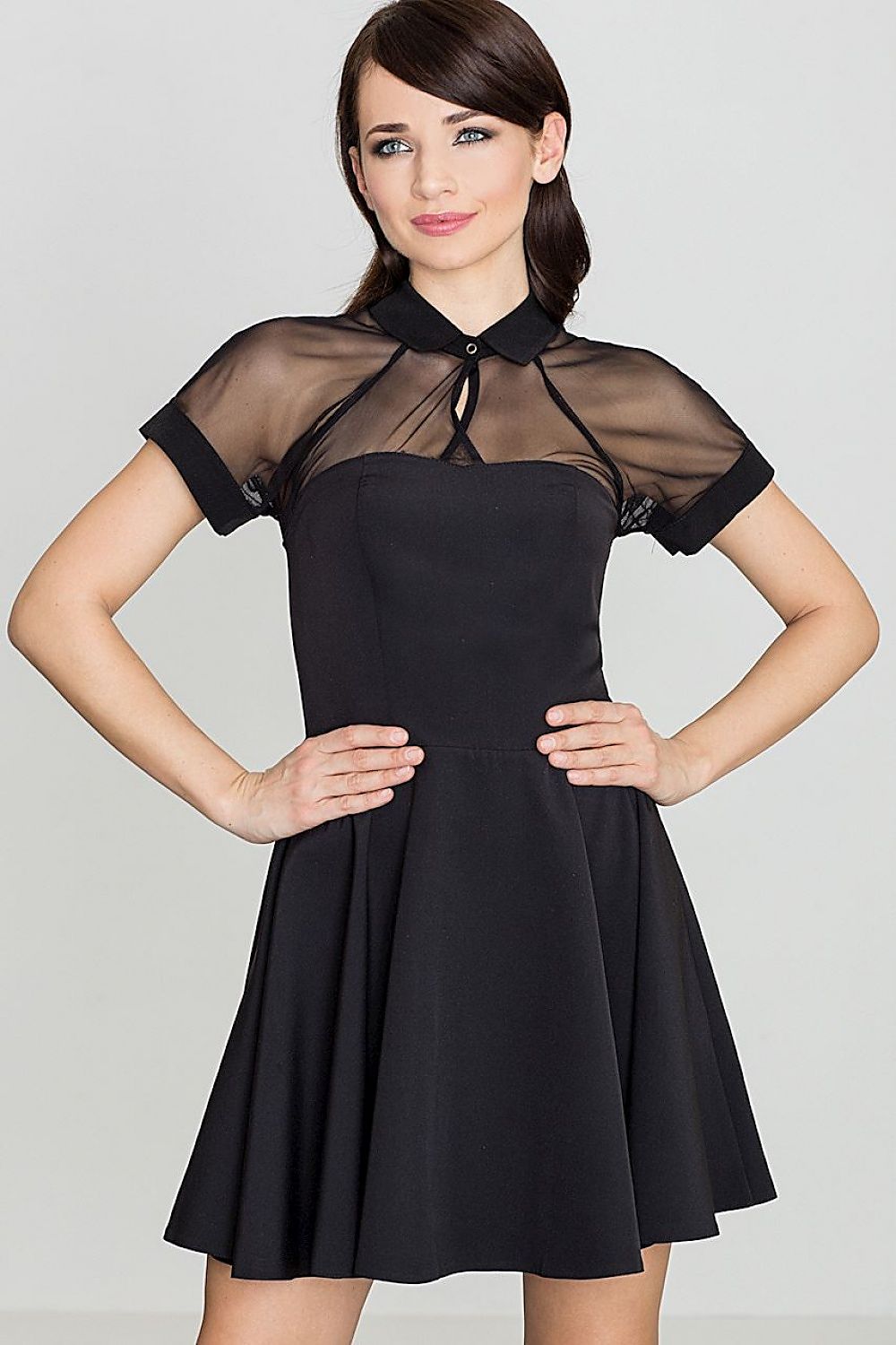  Sukienka Model K399 Black - Lenitif 