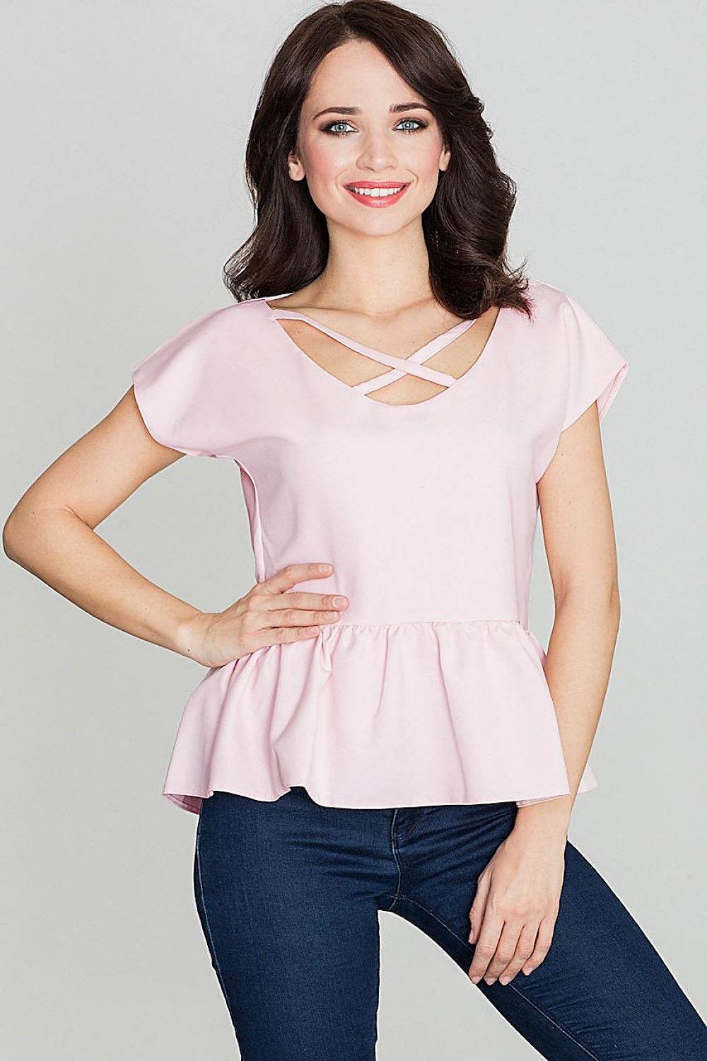   Bluzka Model K396 Pink - Lenitif 