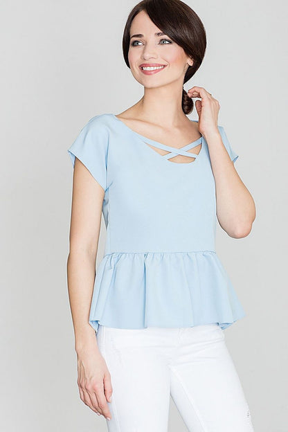   Bluzka Model K396 Blue - Lenitif 