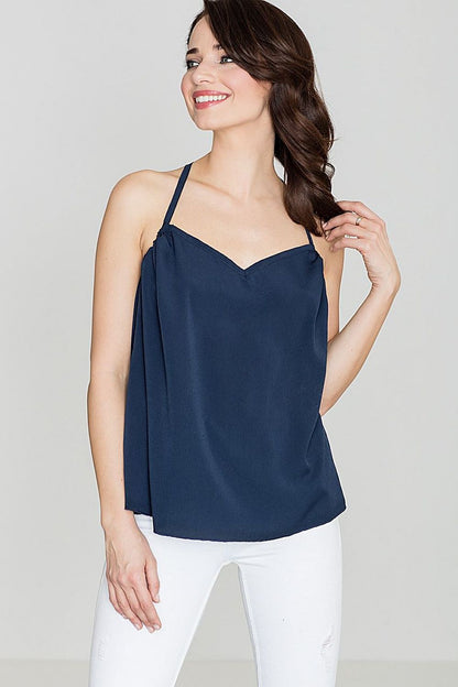   Bluzka Model K392 Navy - Lenitif 