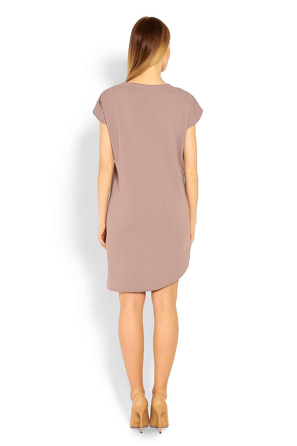 Sukienka Cappuccino - PeeKaBoo — cappuccino — Sukienka — EldoradoShop