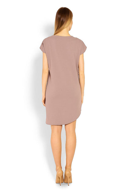 Sukienka Cappuccino - PeeKaBoo — cappuccino — Sukienka — EldoradoShop