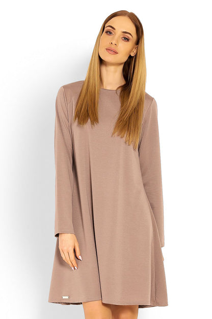 Sukienka Beige - PeeKaBoo — beżowa — Sukienka — EldoradoShop