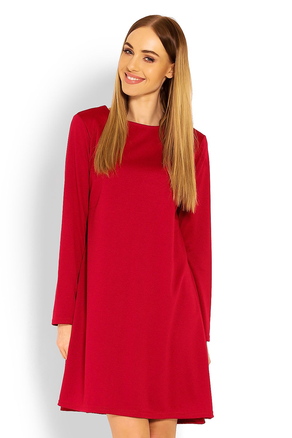 Sukienka Beige - PeeKaBoo — beżowa — Sukienka — EldoradoShop