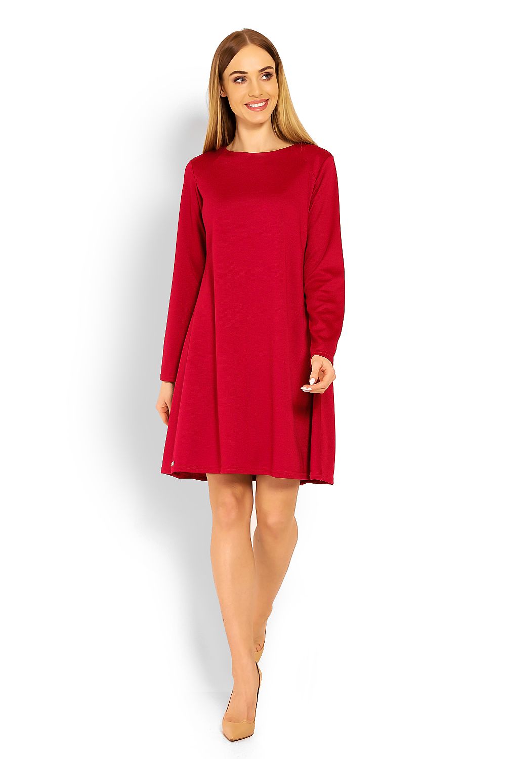 Sukienka Beige - PeeKaBoo — beżowa — Sukienka — EldoradoShop