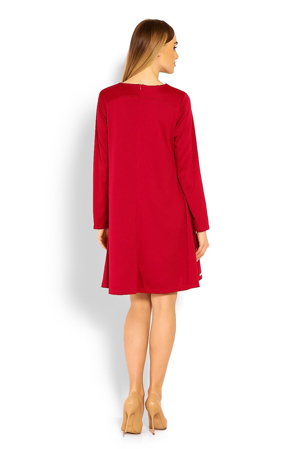 Sukienka Beige - PeeKaBoo — beżowa — Sukienka — EldoradoShop