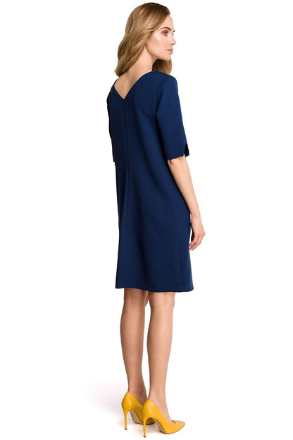  Sukienka Model S113 Navy - Stylove 