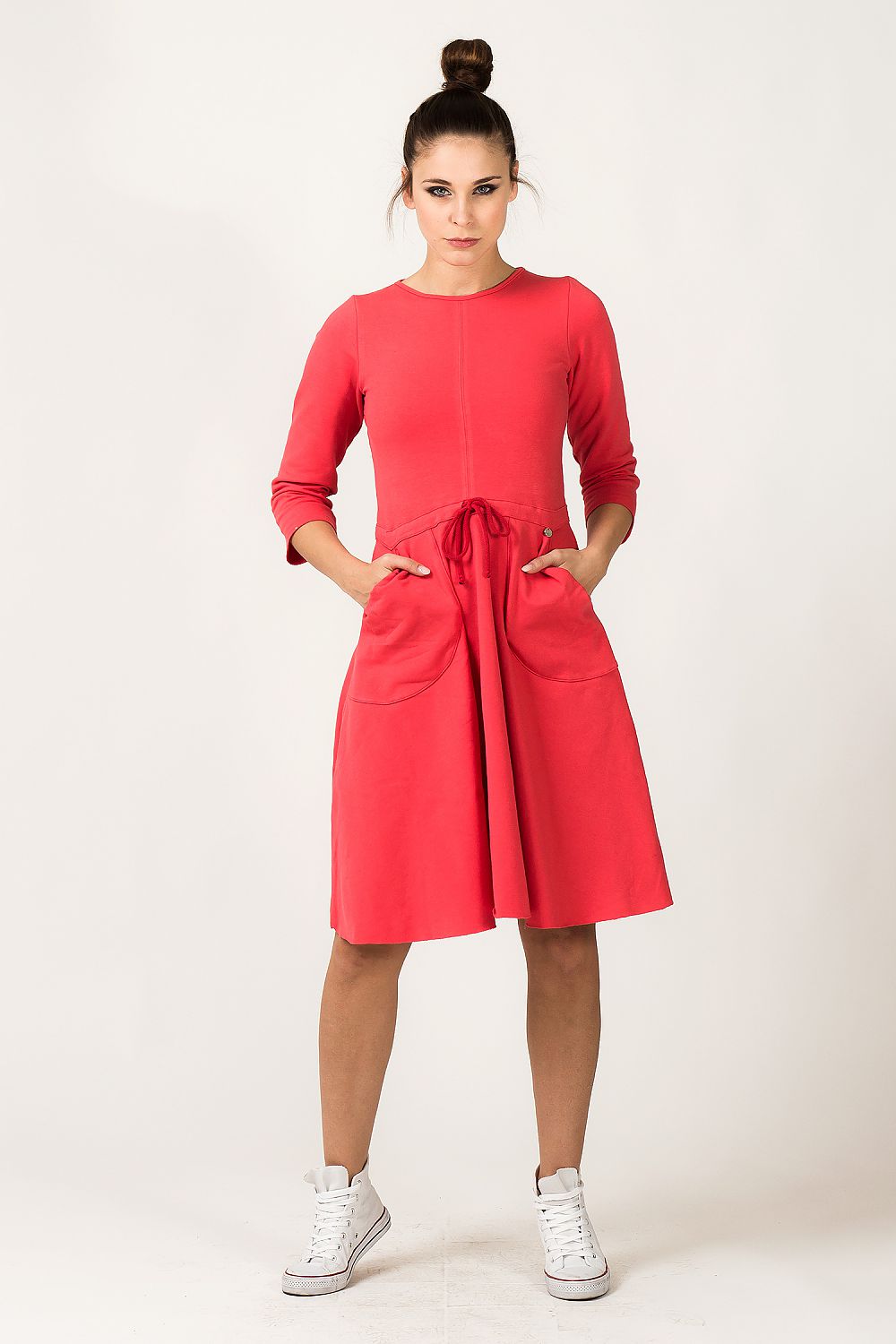  Sukienka Model Nadia 7 Coral - Tessita 