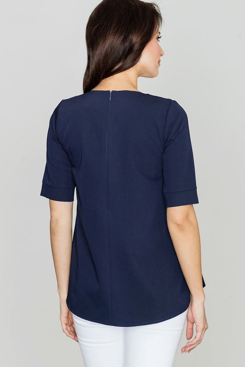   Bluzka Model K370 Navy - Lenitif 