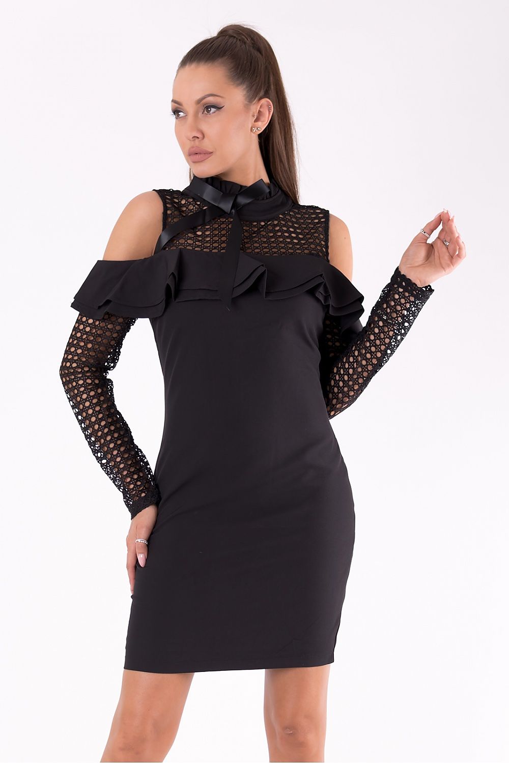  Sukienka Model 18013 Black - YourNewStyle 