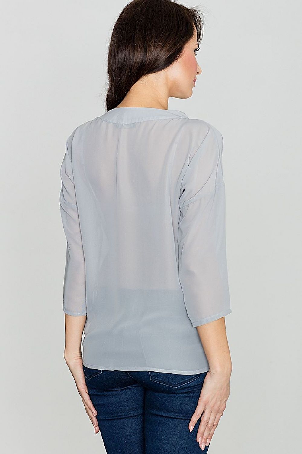   Bluzka Model K138 Grey - Lenitif 