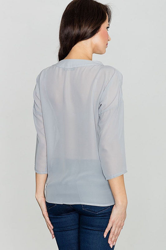   Bluzka Model K138 Grey - Lenitif 
