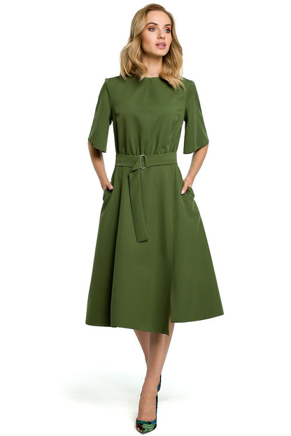  Sukienka Model MOE396 Green - Moe 