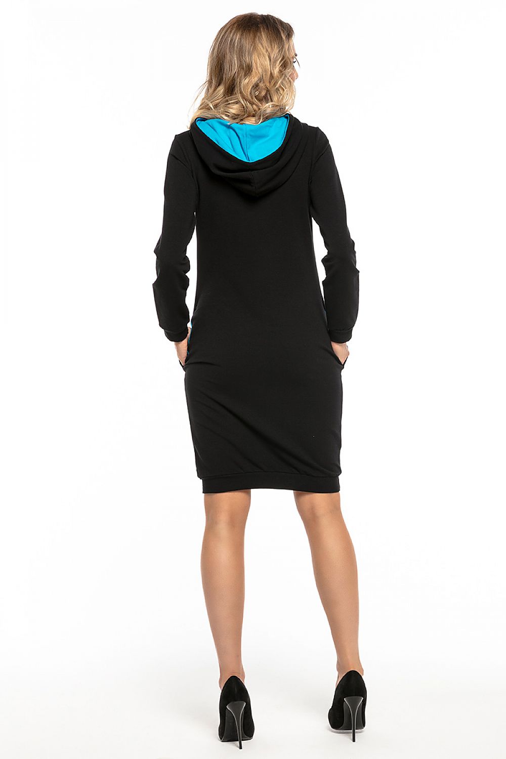  Sukienka Model T249/1 Black/Blue - Tessita 