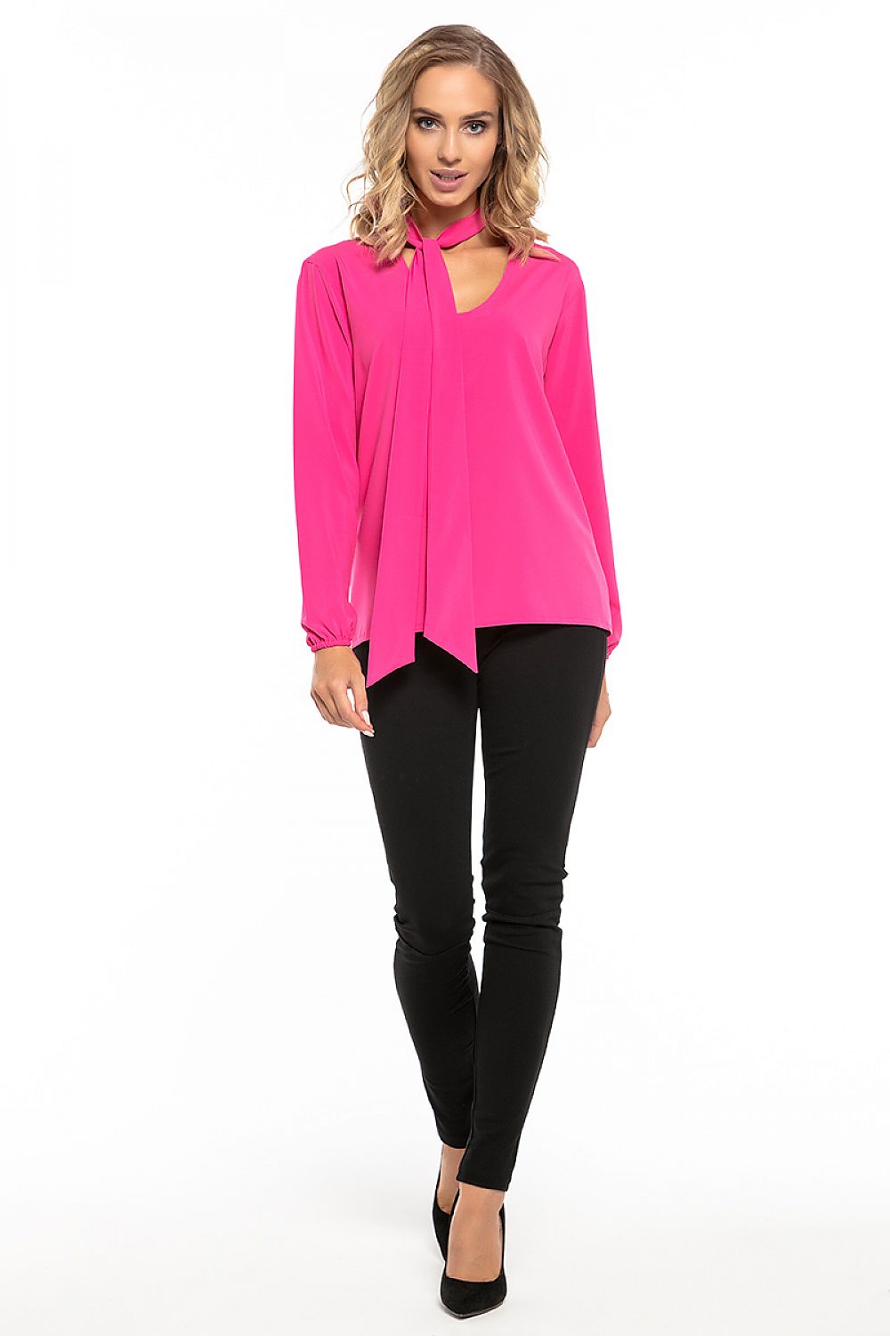   Bluzka Model T244/6 Dark Pink - Tessita 