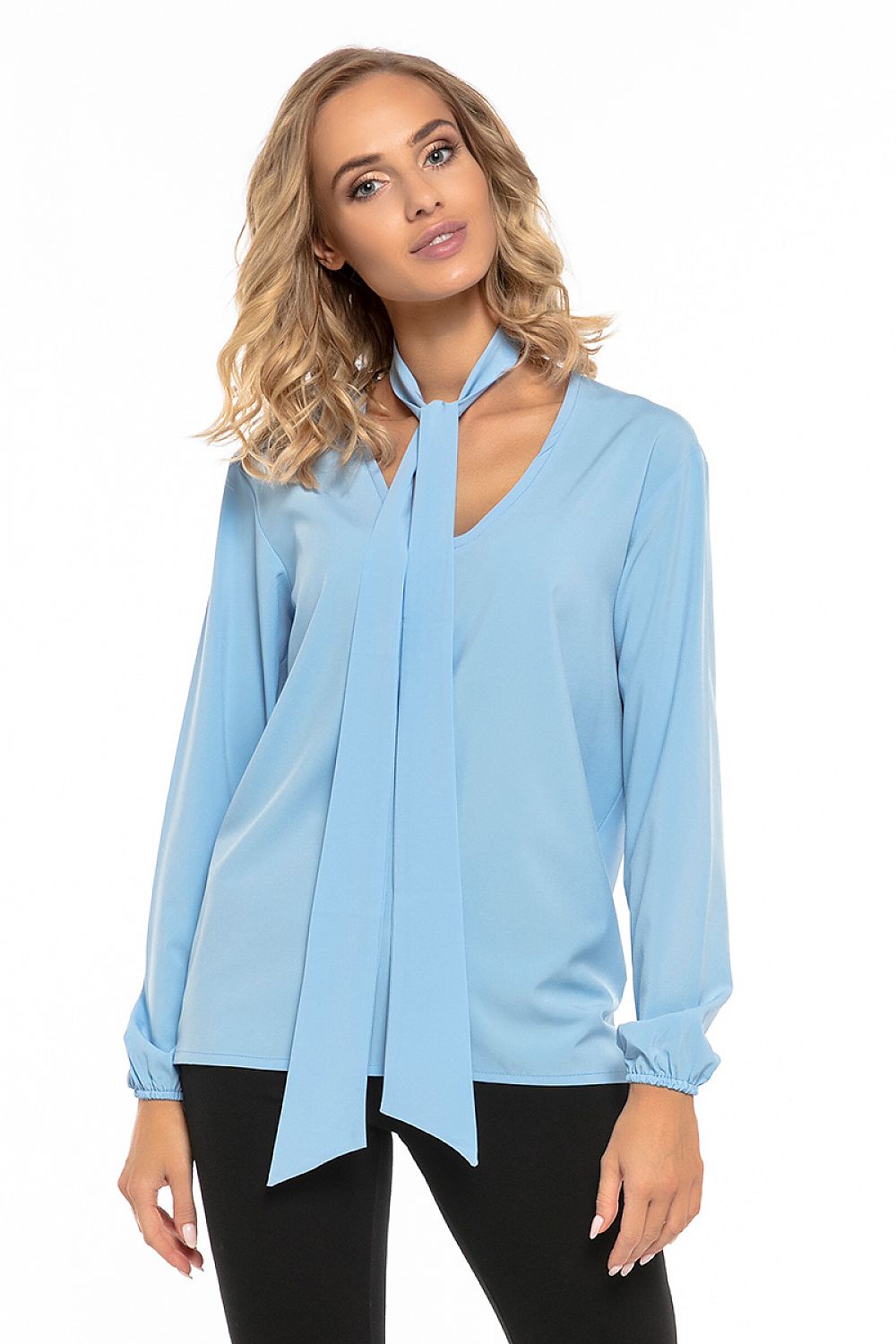   Bluzka Model T244/3 Light Blue - Tessita 