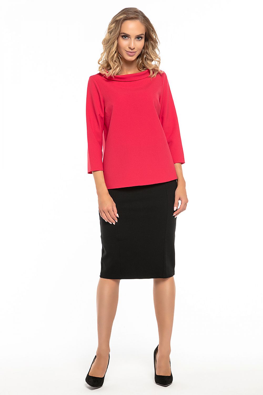   Bluzka Model T243/5 Red - Tessita 