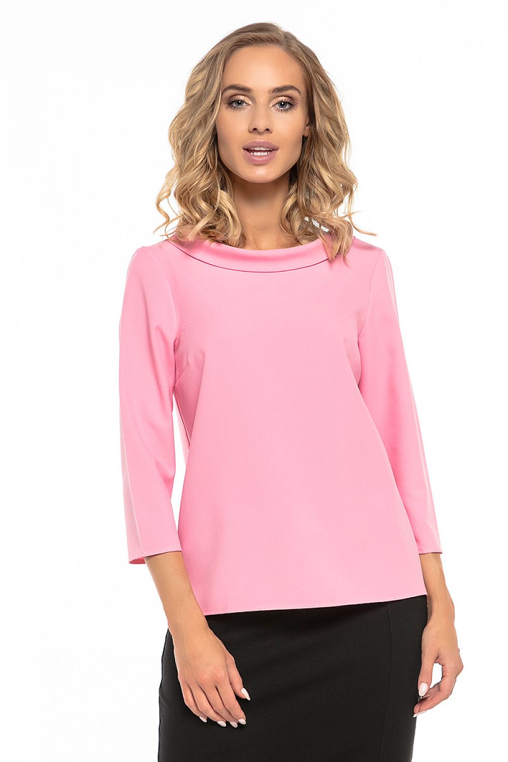   Bluzka Model T243/2 Pink - Tessita 