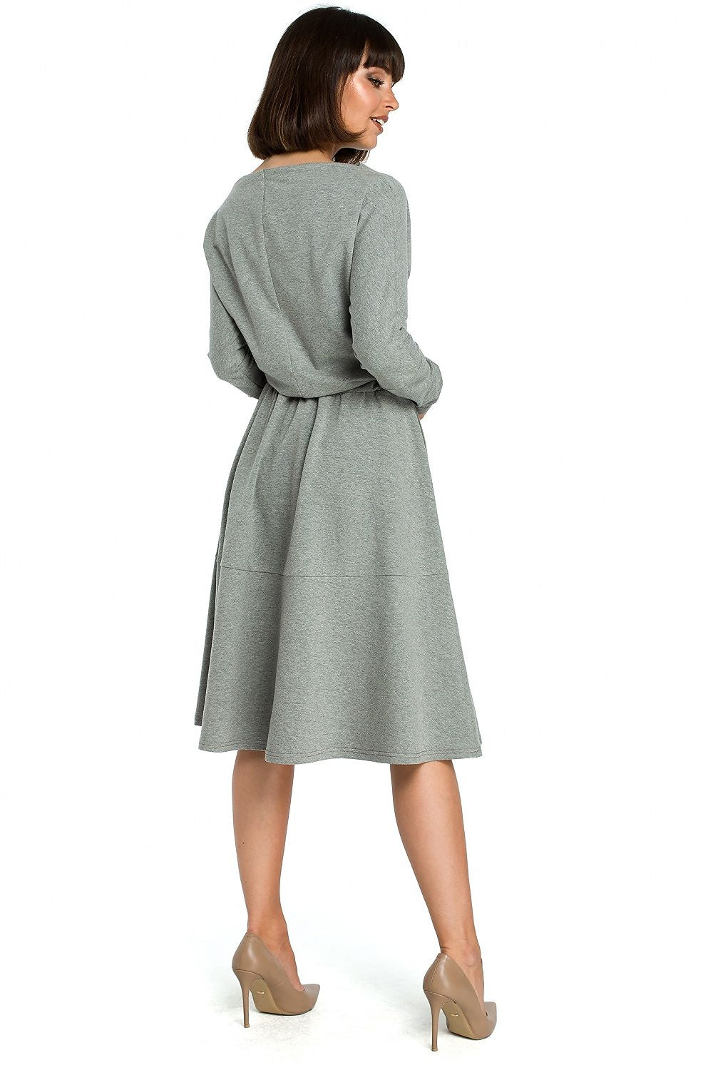  Sukienka Model B087 Grey - BeWear 