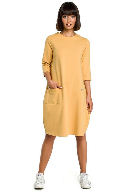  Sukienka Model B083 Yellow - BeWear 