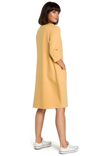  Sukienka Model B083 Yellow - BeWear 