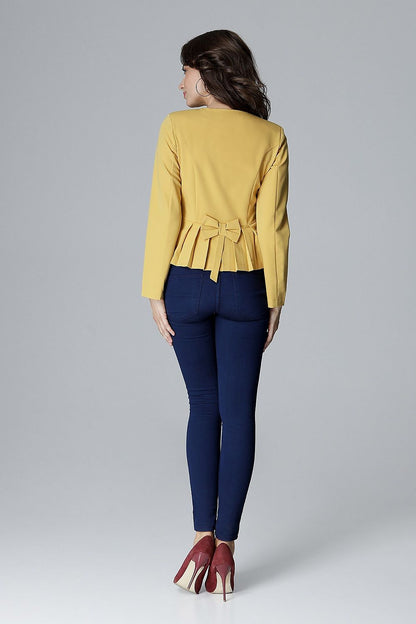   Żakiet Model L008 Yellow - Lenitif 