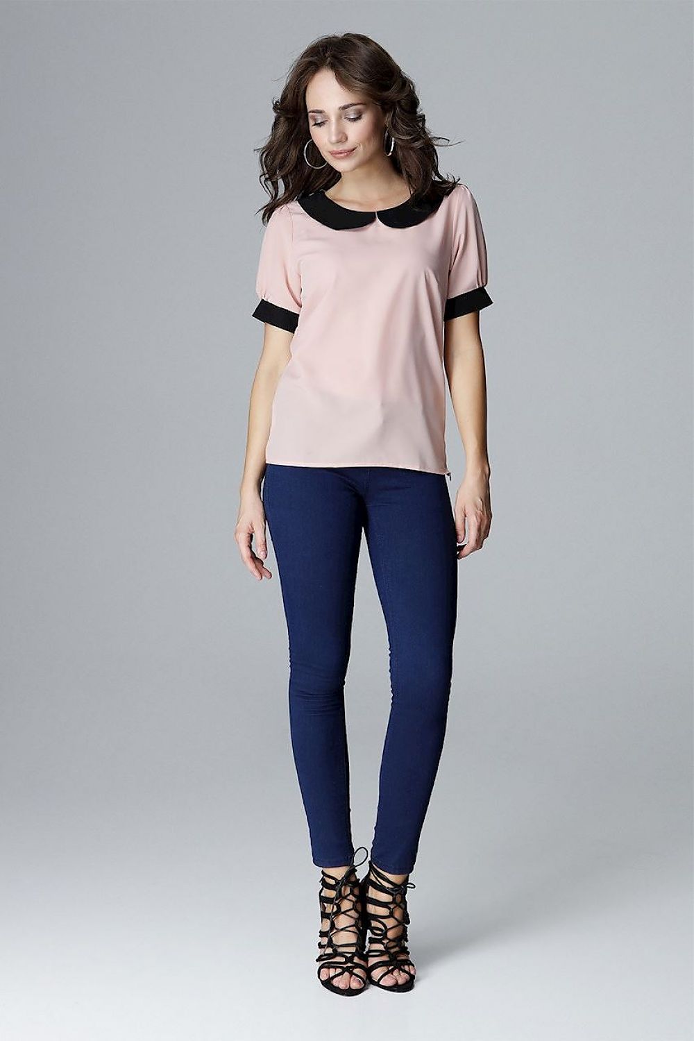   Bluzka Model L007 Pink - Lenitif 