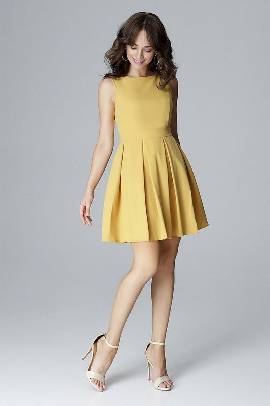   Sukienka Model L006 Yellow - Lenitif 